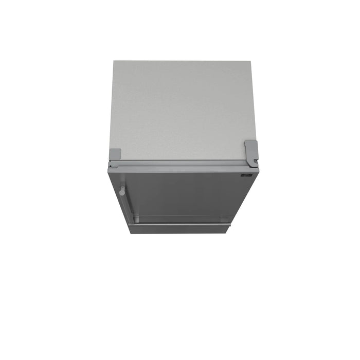 Forno Espresso Package - 30" Electric Range and Refrigerator in Stainless Steel with Silver Handles  FBDL-003-01US09K