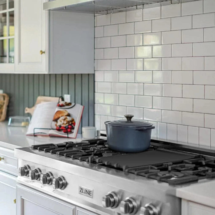 ZLINE 48 inch Rangetop with 7 Gas Burners, Griddle RT-GR-4809K
