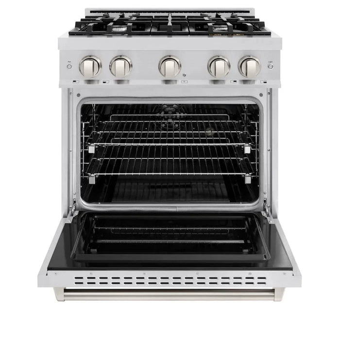 ZLINE 30"Classic Gas Range, Convection Gas Oven, Stainless Steel, CGR3009K