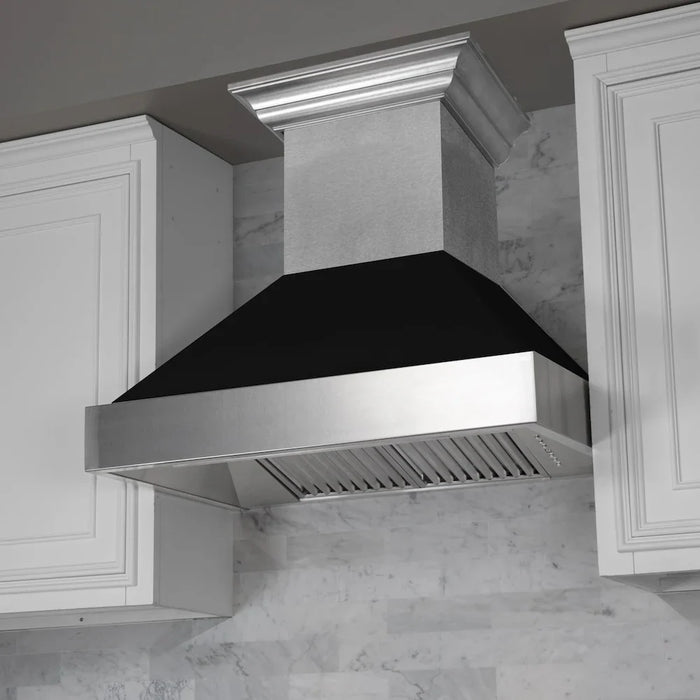 ZLINE 30" Bundle Range RAS-BLM-30 & Range Hood 8654BLM-30, 2KP-RASBLMRH3009K