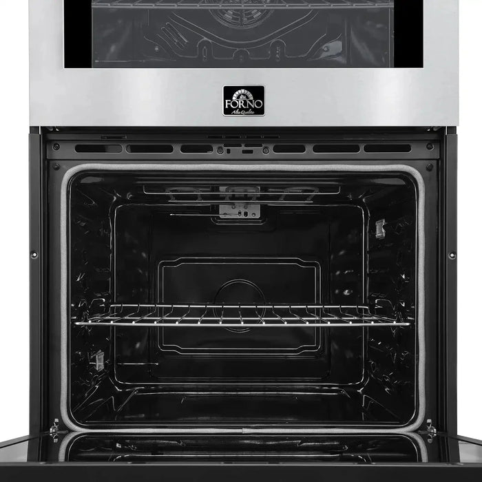 Forno Vomero 30-Inch Double Wall Oven in Stainless Steel, FBOEL1324-3009K