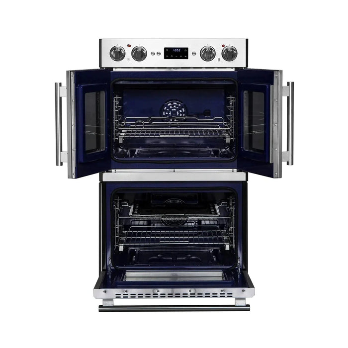 Forno Gallico 30" Electric French Door Double Oven, FBOEL1388-3009K