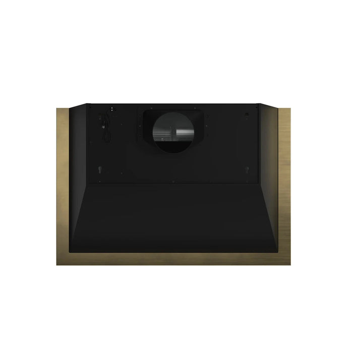 FORNO Vittorio 36" Wall Mount Range Hood FRHWM5078-36BLK09K