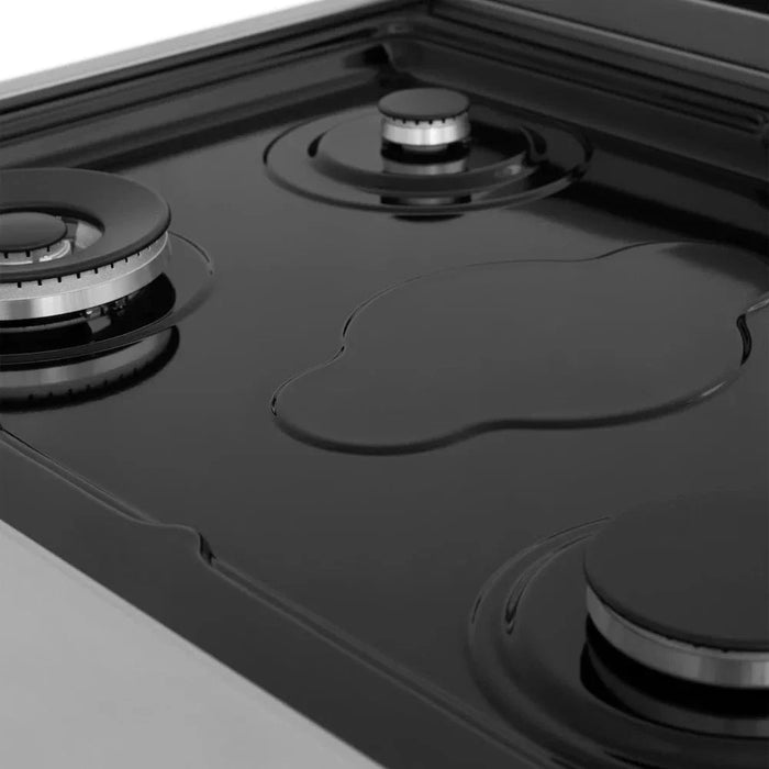 ZLINE 30" Ceramic Rangetop with 4 Gas Burners, Griddle RT-GR-3009K