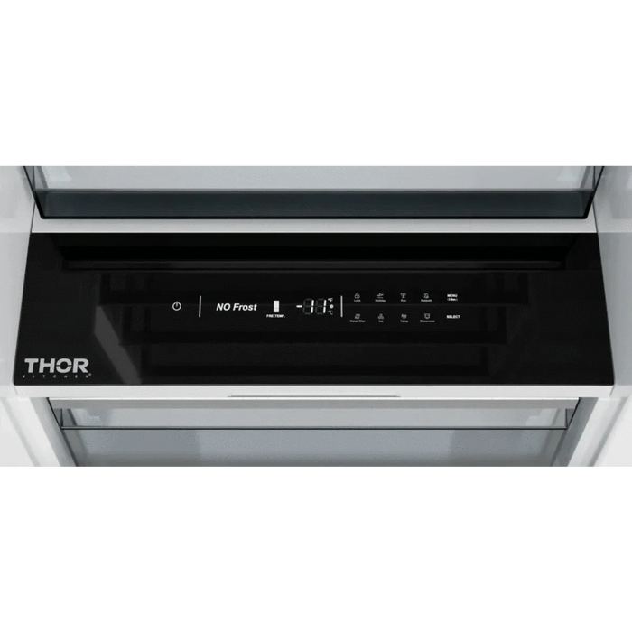 THOR Kitchen X-Series 24" Panel Ready Built-In Freezer XRF24CFZ-SS09K