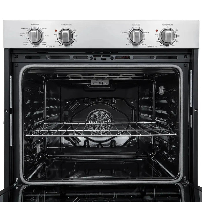 Forno Vomero 30-Inch Double Wall Oven in Stainless Steel, FBOEL1324-3009K
