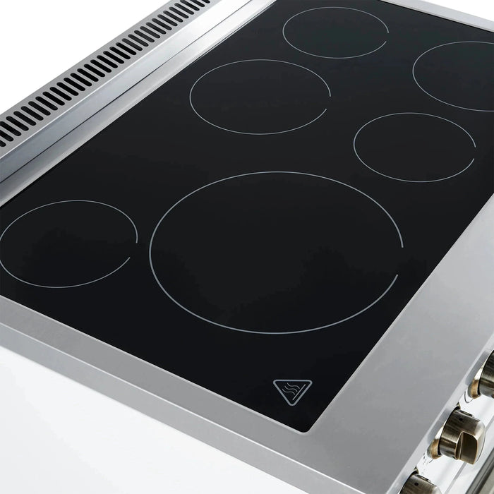 FORNO Paolo 36" Electric Range FFSEL6011-36WHT09K