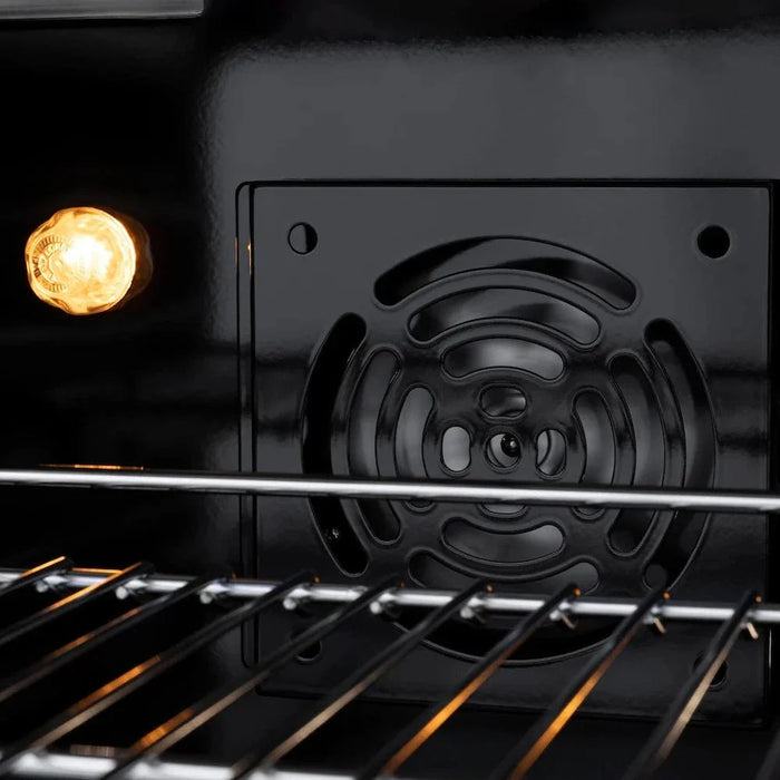 ZLINE 30"Paramount Dual Fuel Range Stainless Steel Matte Black SDRZ-30-MB09K