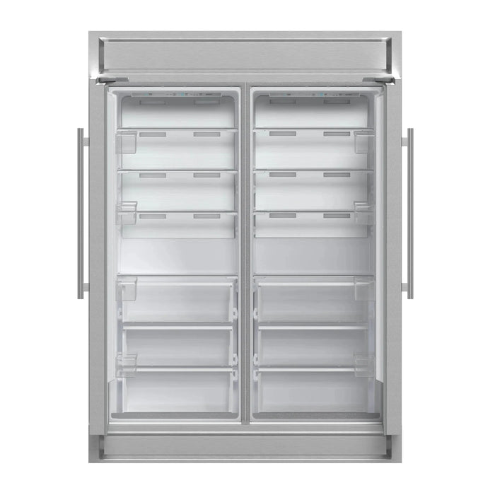 FORNO Appliance Package - 48" Dual Fuel Range and 60" Refrigerator FBDL-017-03CAUS09K