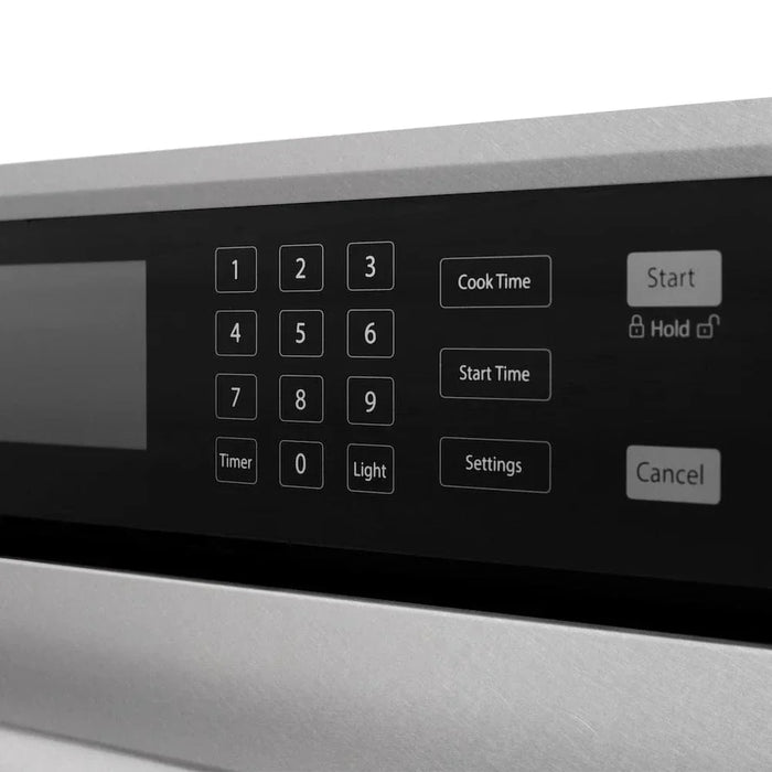 ZLINE 30"Professional True Convection Single Wall Oven, Air Fry, Self Clean, DuraSnow® White Matte WASS-WM-3009K