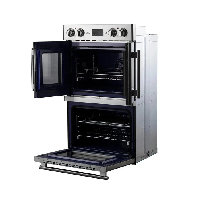 Forno Gallico 30" Electric French Door Double Oven, FBOEL1388-3009K