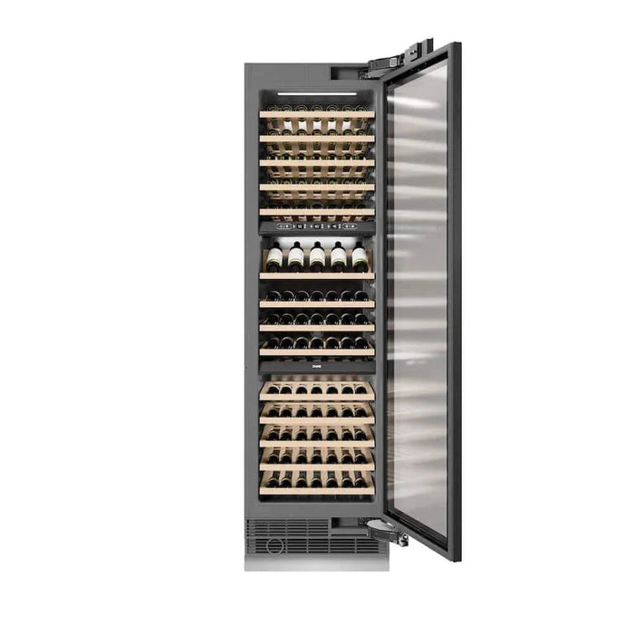 ZLINE 24" Triple Zone 100 Bottle Panel Ready Column Wine Cooler Polished Gold RBCWVZ-24-G09K