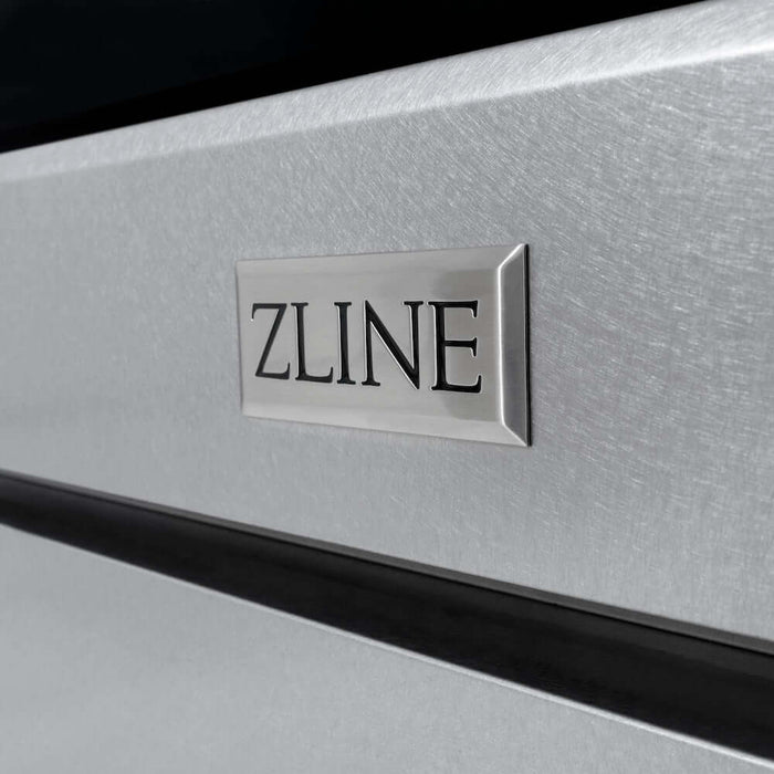 ZLINE 36" Select Dual Fuel Range Gas Cooktop Electric Convection Oven DuraSnow® Stainless Steel HDRS-3609K