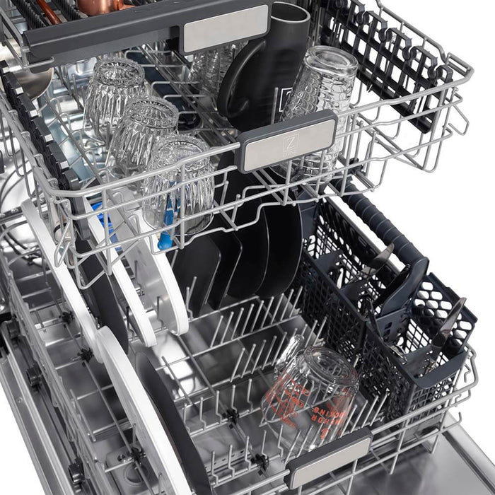 ZLINE 24" MonumentSeries 3rdRack TopTouchControl Dishwasher DWMT-BG-2409K
