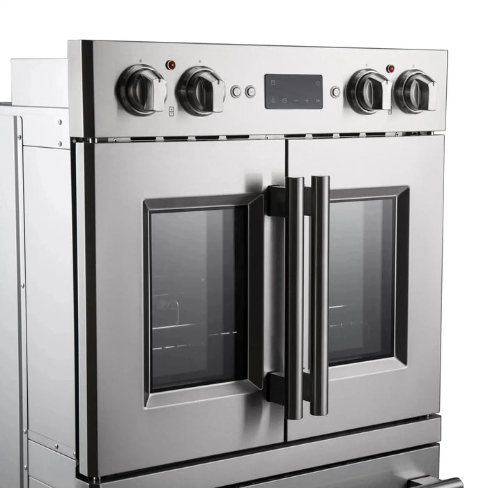 Forno Gallico 30" Electric French Door Double Oven, FBOEL1388-3009K