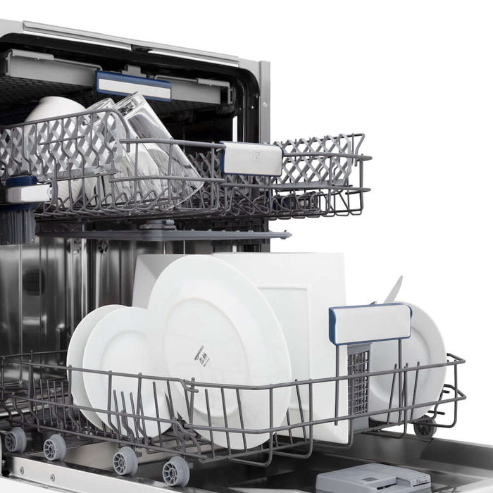 ZLINE Autograph 24" Dishwasher Stainless, Gold DWVZ-24-G09K
