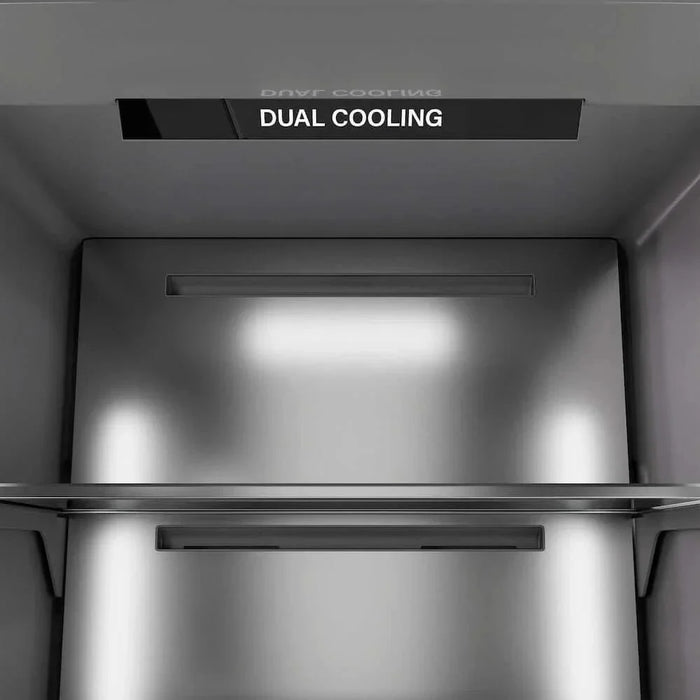 ZLINE 30" Panel Ready Column Refrigerator, Graphite Gray Interior Polished Gold RBCRVZ-30-G09K