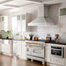 ZLINE 48" Autograph Edition Stainless Gas Range, Gold Accent, RGZ-48-G - Farmhouse Kitchen and Bath