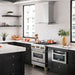 ZLINE 30" Autograph Gas Range, DuraSnow Stainless, RGSZ-SN-30-CB - Farmhouse Kitchen and Bath