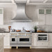 ZLINE 48" Autograph Edition Stainless Gas Range, Gold Accent, RGZ-48-G - Farmhouse Kitchen and Bath