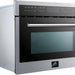 Forno 24 in. 1.6 cu. ft. Built-In Compact Convection Microwave Oven, FMWDR3093-24 Forno