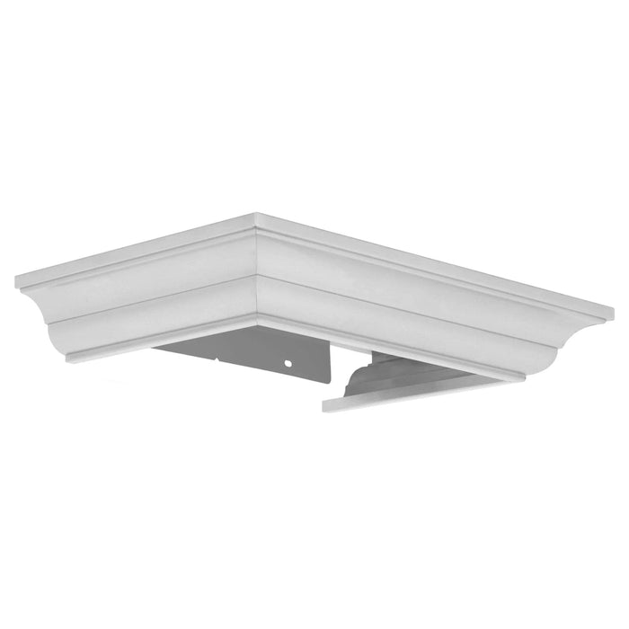 Crown Molding 6 Wall Range Hood Stainless, CM6 - 587/597/KE/KECOM - 30/KZ - Farmhouse Kitchen and Bath