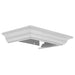 Crown Molding 6 Wall Range Hood Stainless, CM6 - 587/597/KE/KECOM - 30/KZ - Farmhouse Kitchen and Bath
