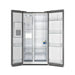 Forno 36 in. Counter Depth Side by Side Refrigerator with Water and Ice Dispenser FFRBI1844-36SB Forno