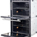 Forno Villarosa 30" Convection Double Electric Wall Oven, Stainless Steel, FBOEL1365-30 Forno