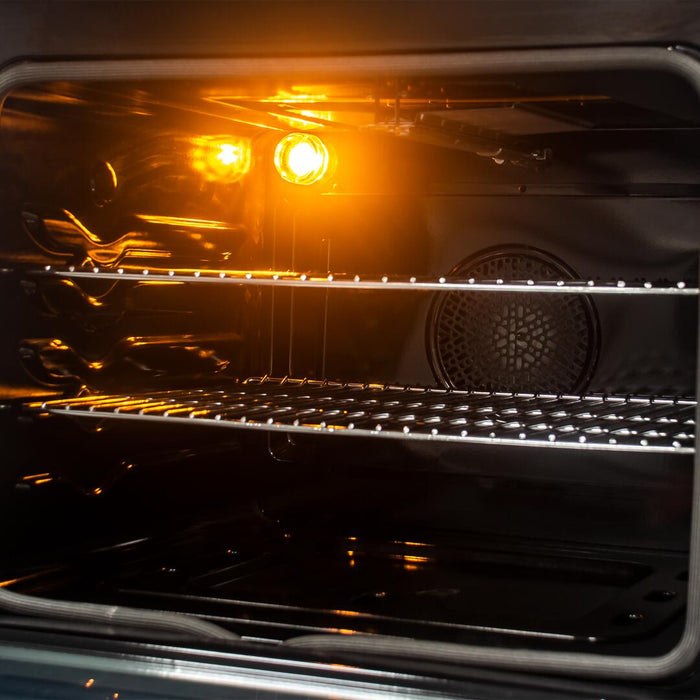 Forno Alta Qualita - 30 in. ft. Pro - Style Range, Gas Stove, and Gas Oven, Stainless Steel, FFSGS6228 - 30S - Farmhouse Kitchen and Bath