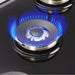 Forno Capriasca 30 in. French Door Freestanding Dual Fuel Range Gas Stove, Electric Oven, Stainless Steel, FFSGS6387 - 30 - Farmhouse Kitchen and Bath