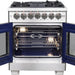 Forno Capriasca 30 in. French Door Freestanding Dual Fuel Range Gas Stove, Electric Oven, Stainless Steel, FFSGS6387 - 30 - Farmhouse Kitchen and Bath