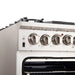 Forno Capriasca - 30 in. Professional Range with Gas Stove and Gas Oven, Stainless Steel FFSGS6260 - 30 - Farmhouse Kitchen and Bath