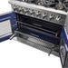 Forno Capriasca 36 in. French Door Freestanding Dual Fuel Range , Gas Stove, Electric Oven, Stainless Steel, FFSGS6387 - 36 - Farmhouse Kitchen and Bath