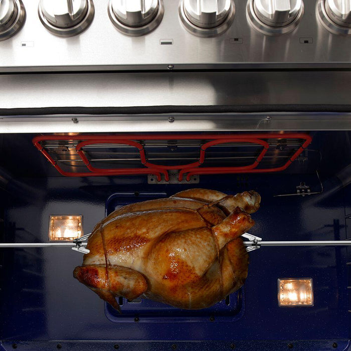 Forno Capriasca - 48 in. Professional Dual Fuel Freestanding Range, FFSGS6187 - 48 - Farmhouse Kitchen and Bath