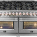 Forno Capriasca - 60 in. Professional Dual Fuel Freestanding Range, FFSGS6187 - 60 - Farmhouse Kitchen and Bath