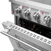 Forno Galiano 30" Electric Range, Convection Oven, Stainless Steel, FFSEL6083 - 30 - Farmhouse Kitchen and Bath