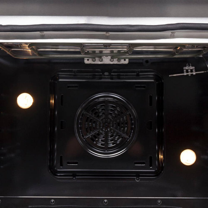 Forno Galiano 30" Electric Range, Convection Oven, Stainless Steel, FFSEL6083 - 30 - Farmhouse Kitchen and Bath