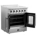 Forno Galiano 30 in. French Door Freestanding All Electric Range, Stainless Steel, FFSEL6917 - 30 - Farmhouse Kitchen and Bath