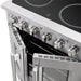 Forno Galiano 30 in. French Door Freestanding All Electric Range, Stainless Steel, FFSEL6917 - 30 - Farmhouse Kitchen and Bath