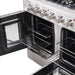 Forno Galiano 48 in. French Door Freestanding All Gas Range, Stainless Steel,FFSGS6444 - 48 - Farmhouse Kitchen and Bath