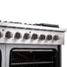 Forno Galiano 48 in. French Door Freestanding All Gas Range, Stainless Steel,FFSGS6444 - 48 - Farmhouse Kitchen and Bath