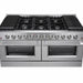 Forno Galiano - 60 in. Gold Professional Freestanding Range, Gas Stove and Gas Oven, Stainless Steel, FFSGS6244 - 60 - Farmhouse Kitchen and Bath