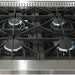 Forno Galiano Professional - 48 in.Dual Fuel Range, Gas Stove, and Electric Oven, Stainless Steel FFSGS6156 - 48 - Farmhouse Kitchen and Bath