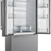 Forno Gallipoli - 31 in. French Door Refrigerator, Internal Ice Maker in Stainless Steel FFFFD1974 - 31SB - Farmhouse Kitchen and Bath