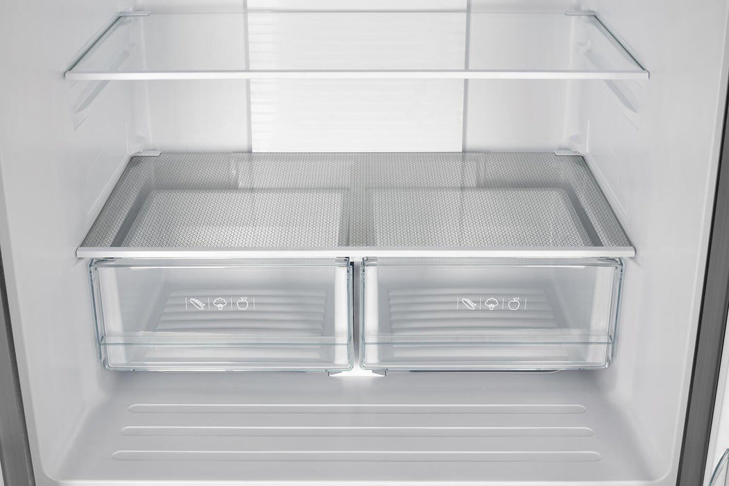 Forno Gallipoli - 31 in. French Door Refrigerator, Internal Ice Maker in Stainless Steel FFFFD1974 - 31SB - Farmhouse Kitchen and Bath