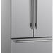 Forno Gallipoli - 31 in. French Door Refrigerator, Internal Ice Maker in Stainless Steel FFFFD1974 - 31SB - Farmhouse Kitchen and Bath