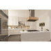 ZLINE 42" Remote Blower Wooden Island Range Hood, 681iM-RS-42-400 - Farmhouse Kitchen and Bath