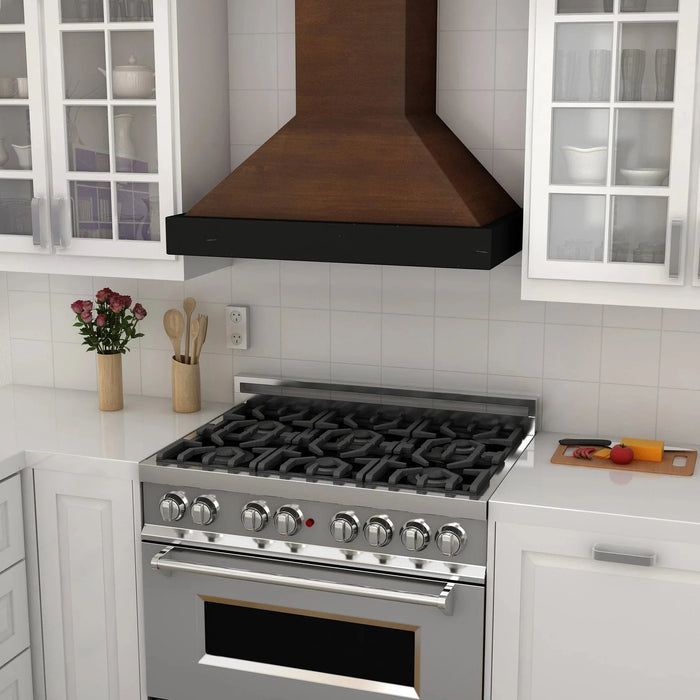 ZLINE 61" Wooden Chimney Extension for Ceilings up to 12.5', KBAR-E09K