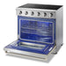THOR 36" Professional Electric Range, HRE3601 - Farmhouse Kitchen and Bath